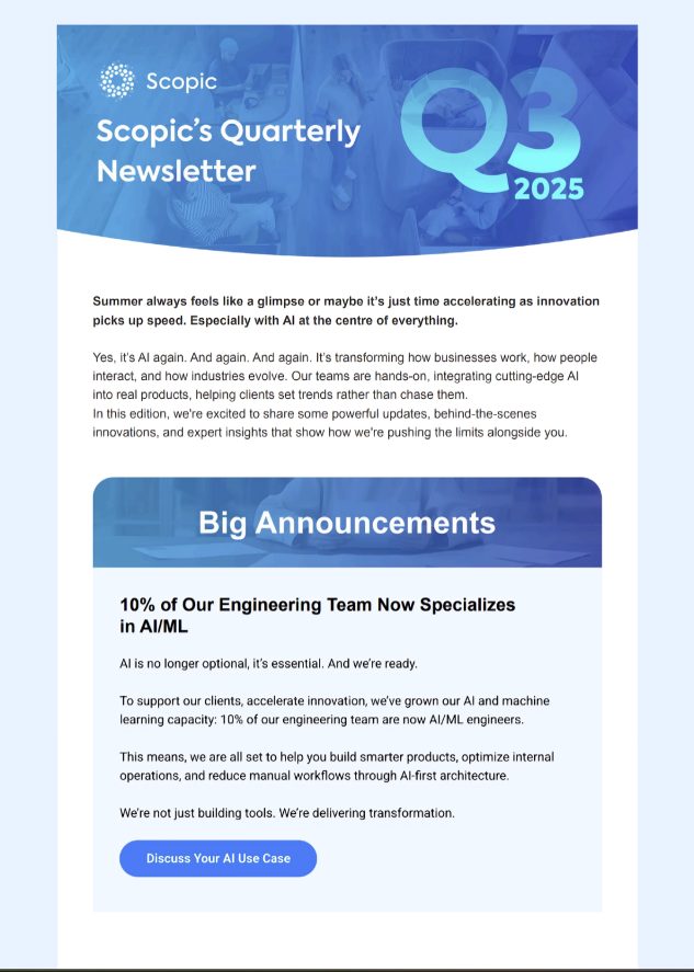 b2b email marketing examples