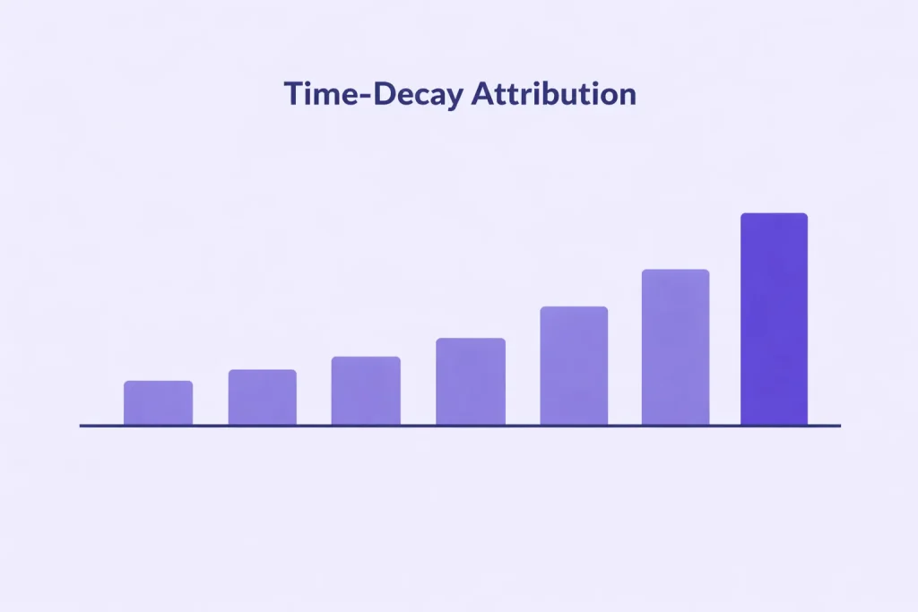 Time-Decay Marketing Attribution Model 