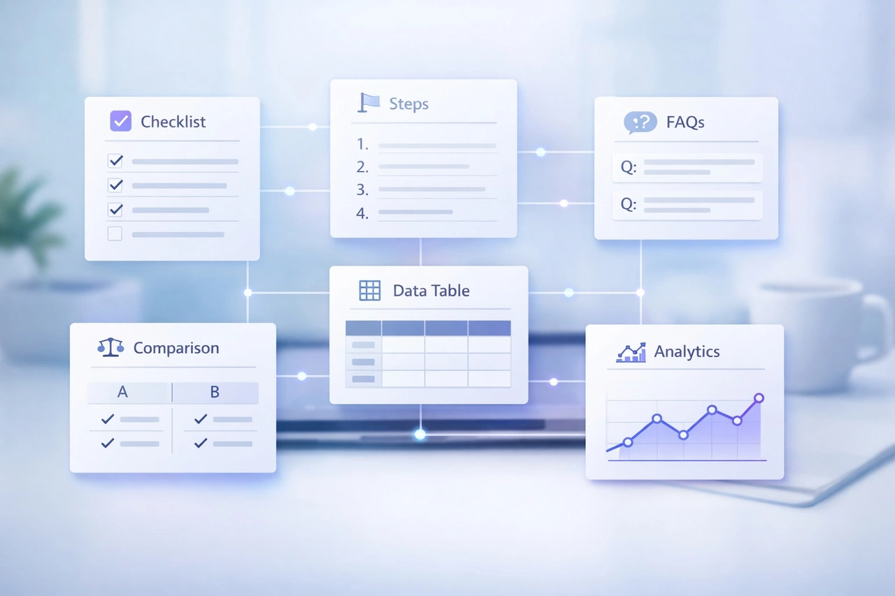 Best structured content formats for AI search proven strategies.