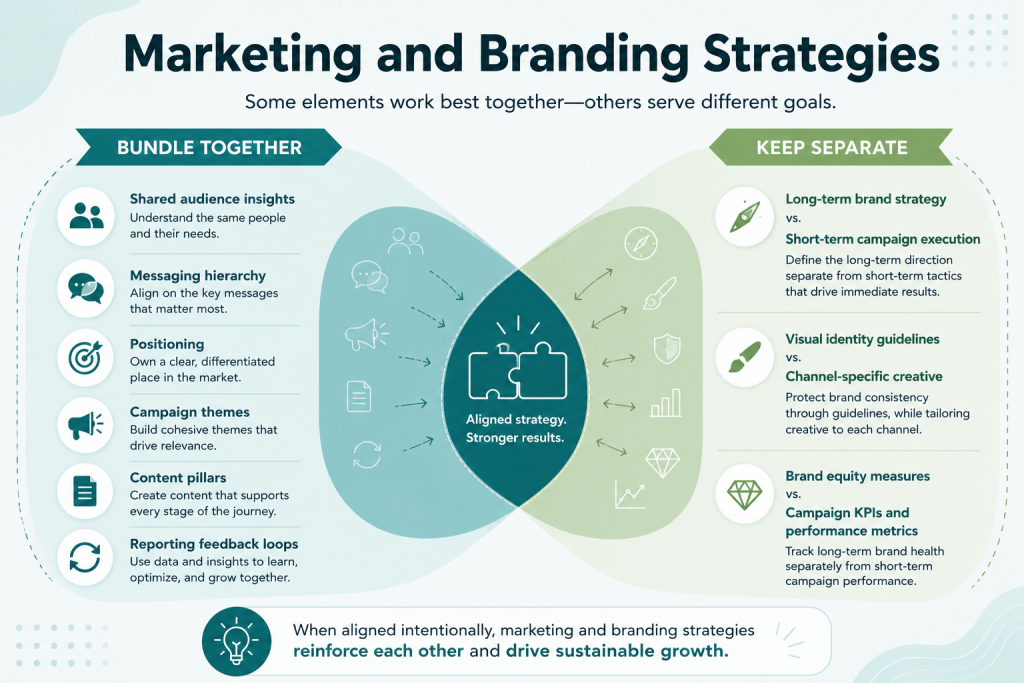 brand vs marketing strategy