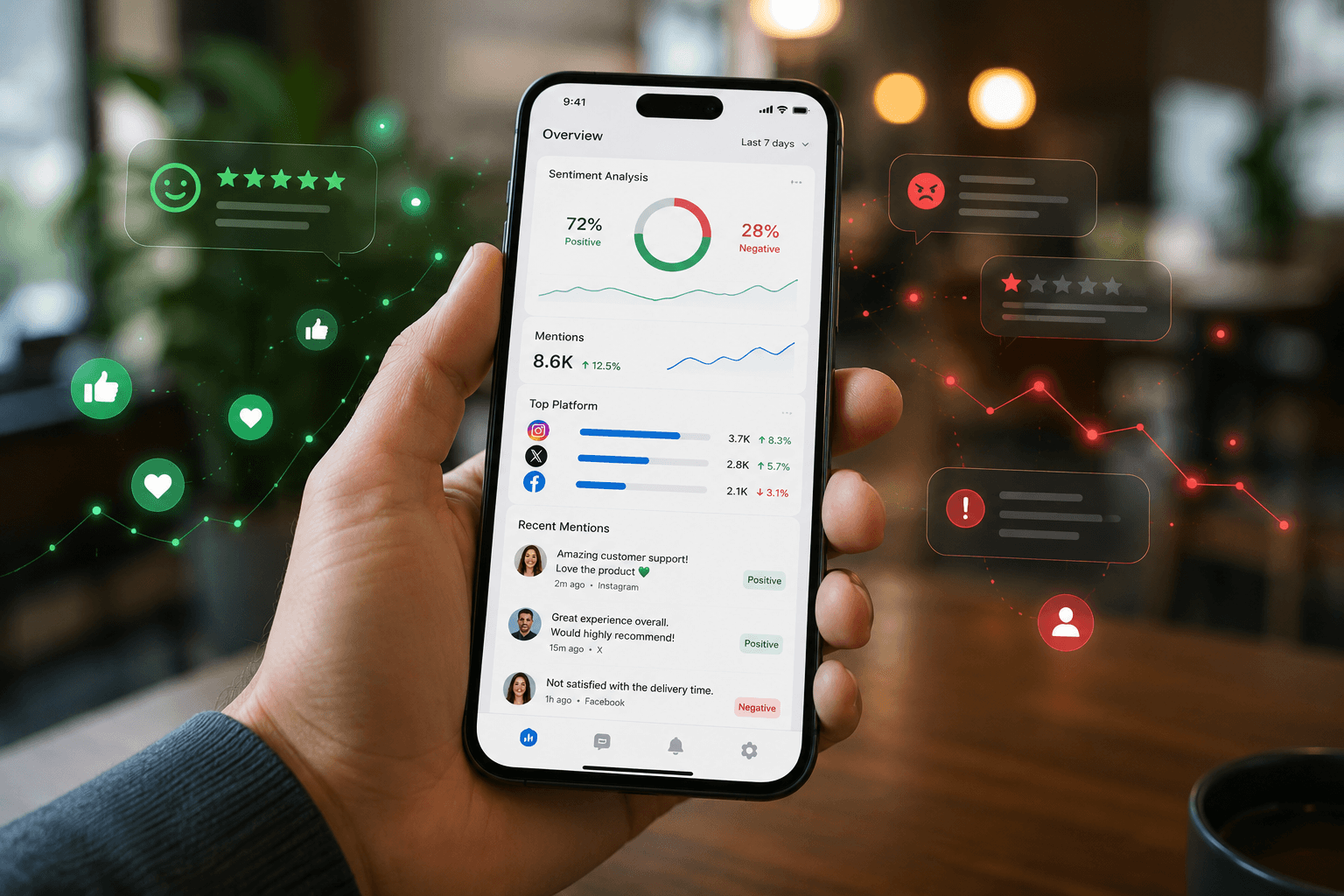 Social Media Reputation Management: Reviews, Comments, and Brand Risk on Social