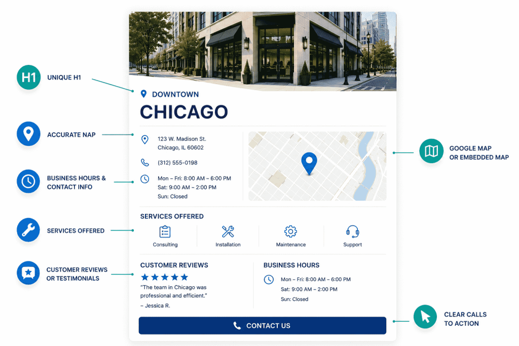multi location local seo